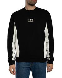 EA7 - Logo Sweatshirt - Lyst