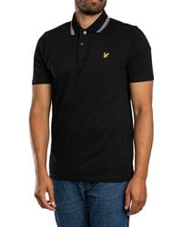 Lyle & Scott - Tipped Track Polo Shirt - Lyst