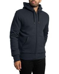 Superdry - Borg Lined Zip Hoodie - Lyst