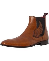 Jeffery West - Wing Leather Chelsea Boots - Lyst