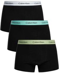 Calvin Klein - 3 Pack Icon Relaxed Fit Trunks - Lyst