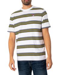 Fila - Ben Varn Dye Stripe T-shirt - Lyst
