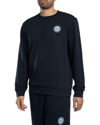 EA7 - Logo Patch Sweatshirt - Lyst