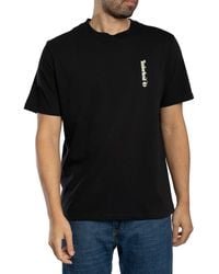 Timberland - Oval Logo Back Graphic T-shirt - Lyst