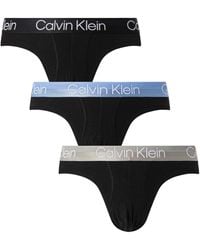 Calvin Klein - 3 Pack Modern Structure Hip Briefs - Lyst