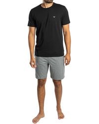 Emporio Armani - Short Sleeved Pyjama Set - Lyst