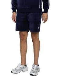 Sergio Tacchini - Tasso Velour Shorts - Lyst