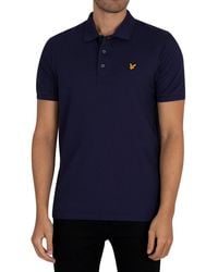 Lyle & Scott - Organic Cotton Plain Polo Shirt - Lyst