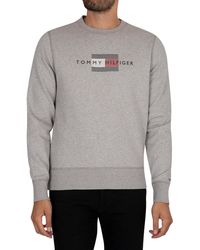 tommy hilfiger everest logo sweatshirt