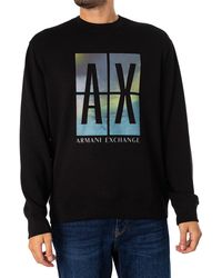 Armani Exchange - Graphic Sweatshirt - Lyst