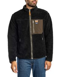 Superdry - Vintage Retro Full Zip Fleece Jacket - Lyst