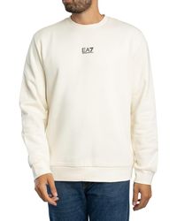 EA7 - Felpa Core Sweatshirt - Lyst
