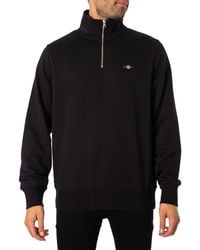 GANT - Regular Shield Zip Sweatshirt - Lyst