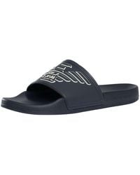 Emporio Armani - Scarpe Slider - Lyst