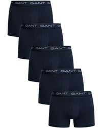 GANT - 5 Pack Trunks - Lyst