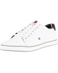 Tommy Hilfiger Flag Trainers - White