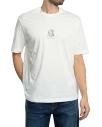 ARMANI EXCHANGE - Centre Logo T-shirt - Lyst