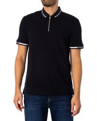 Armani Exchange - Collar Logo Polo Shirt - Lyst