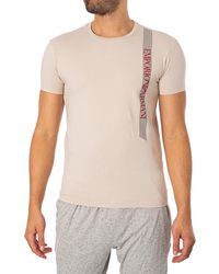 Emporio Armani - Lounge Crew T-shirt - Lyst