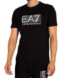 EA7 Graphic T-shirt - Black