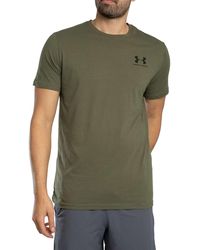 Under Armour - Loose Left Chest Logo T-Shirt - Lyst