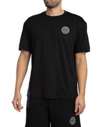 EA7 - Logo Patch T-Shirt - Lyst