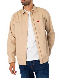 HUGO - Egrin Overshirt - Lyst