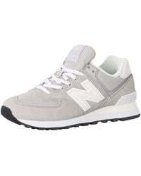 New Balance - 574 Suede Trainers - Lyst