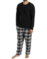 Lyle & Scott - Gene Check Long Pyjama Set - Lyst