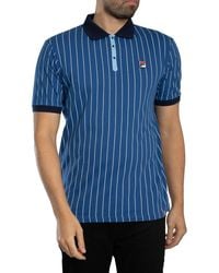 Fila - Bb1 Classic Vintage Stripe Polo Shirt - Lyst