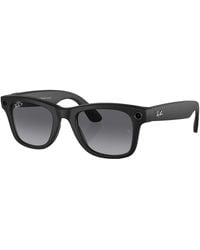 Ray-Ban - Meta Wayfarer Polarised Sunglasses - Lyst