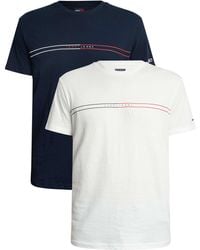 Tommy Hilfiger - 2 Pack Slim Entry Graphic T-shirt - Lyst