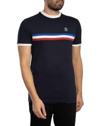 Trojan - Stripe Front T-shirt - Lyst