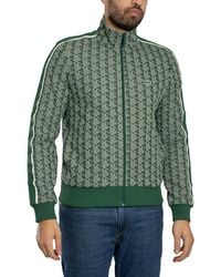 Lacoste - Paris Zip-up Jacquard Track Jacket - Lyst