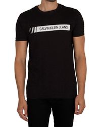 Calvin Klein Institutional Logo T-shirt - Black