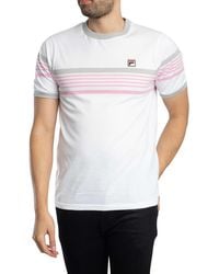 Fila - James Yarn Dye Stripe T-shirt - Lyst