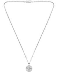 BOSS - North Compass Pendant Necklace - Lyst