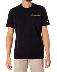 Champion Comfort Back Graphic T-shirt - Black