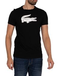 Lacoste Sport Graphic T-shirt - Black