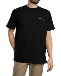 Carhartt - Script Embroidery T-shirt - Lyst