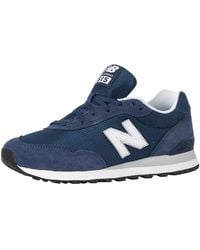 New Balance - 515 Suede Mesh Trainers - Lyst