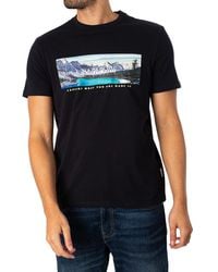 Napapijri - Canada Graphic T-shirt - Lyst