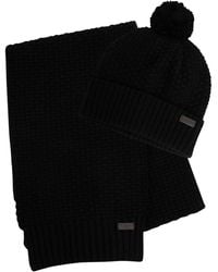 Barbour - Ramside Beanie & Scarf Gift Set - Lyst