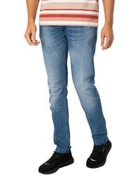 HUGO - 708 Slim Jeans - Lyst