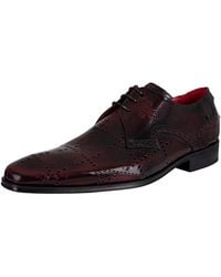 Jeffery West - Derby Brogue Polished Leather Shoes - Lyst
