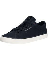 Tommy Hilfiger - Hi Vulc Low Core Canvas Trainers - Lyst