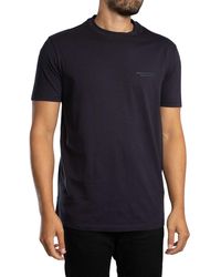 ARMANI EXCHANGE - Raised Brand T-Shirt - Lyst