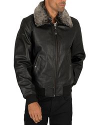 Schott Nyc Leather Jacket - Black