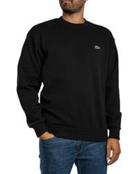 Lacoste - Cotton Fleece Sweatshirt - Lyst