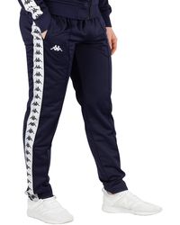 Kappa Men's 222 Banda Astoria Slim Sweatpants, Blue Men's Sportswear In Blue